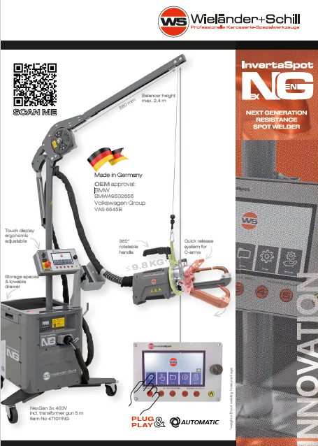 IPEC スポット溶接機 InvertaSpot NexGen | 400V 471011NG | 工具の